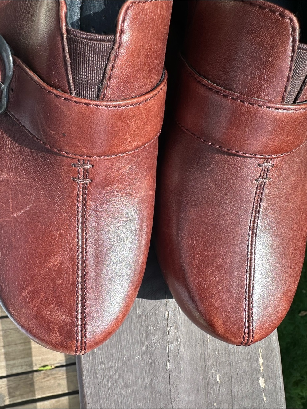 Dansko Women’s Brown Leather Slip-On Loafers with Buckle Strap Size 9.5 US, EU40 - Picture 8 of 8